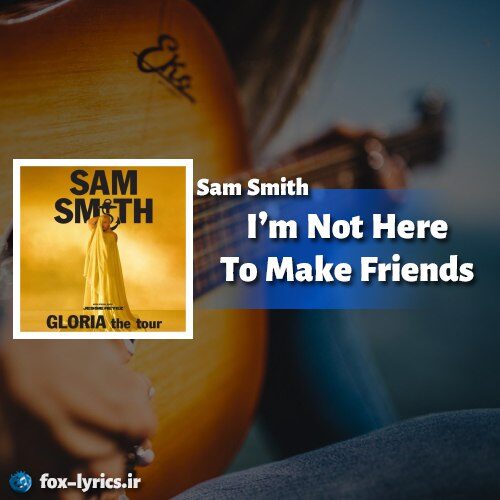 دانلود آهنگ I’m Not Here To Make Friends از Sam Smith
