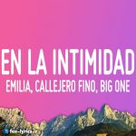 دانلود آهنگ En La Intimidad از Emilia
