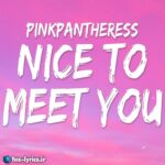 دانلود آهنگ Nice to meet you از PinkPantheress و Central Cee