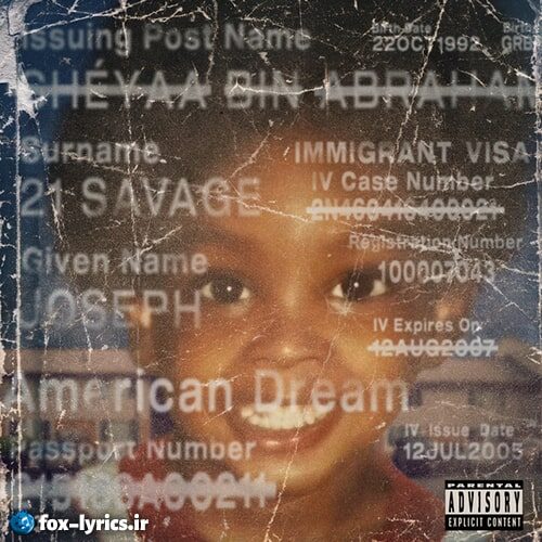 دانلود آلبوم american dream از 21 Savage