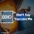 دانلود آهنگ Don't Say You Love Me از Jin + متن و ترجمه